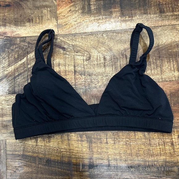 SKIMS Black Triangle Bralette - Picture 1 of 1